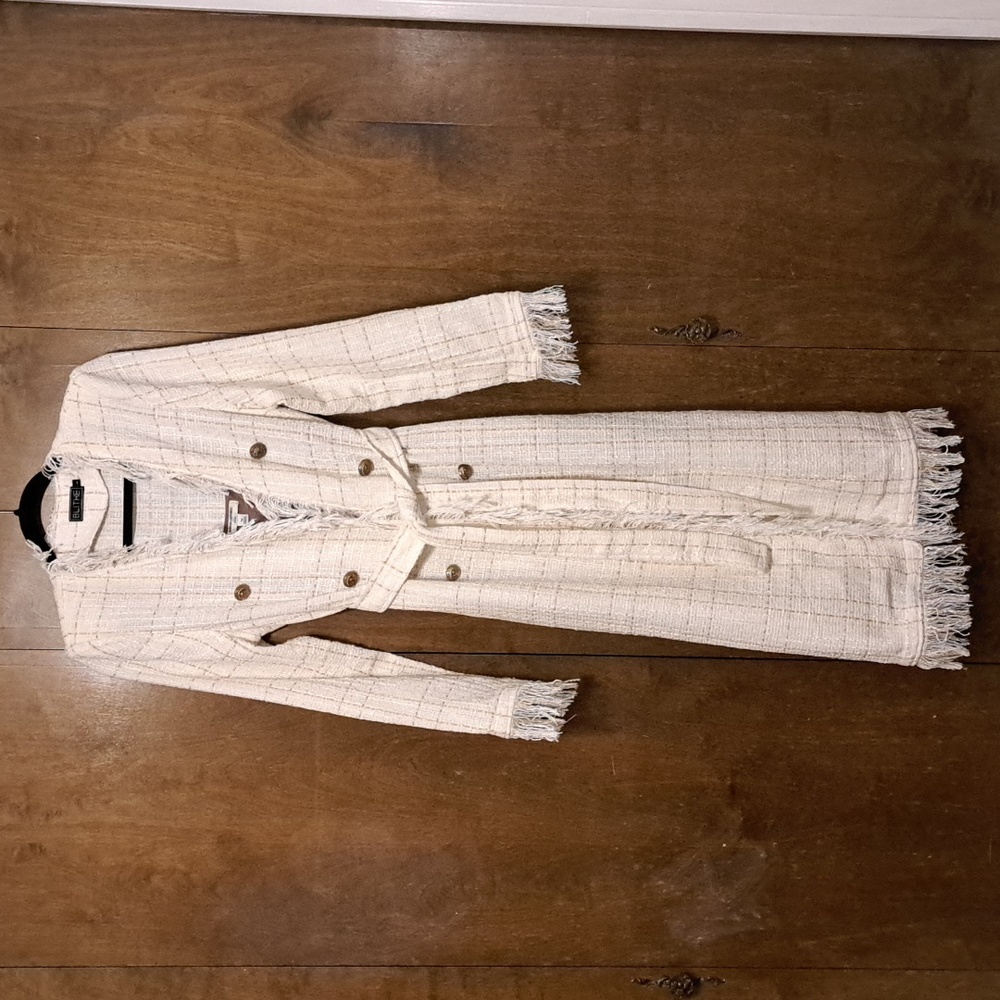 Blithe Open Front Long Jacket - image 2